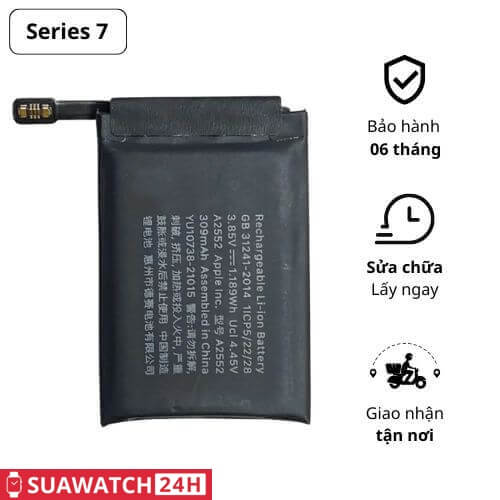 THAY PIN APPLE WATCH SERIES 4 44MM ZIN CHUẨN THEO MÁY
