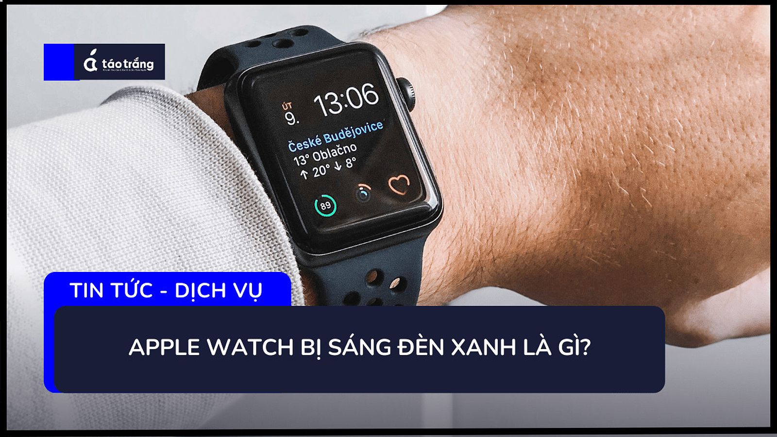 Apple Watch bị sáng đèn xanh