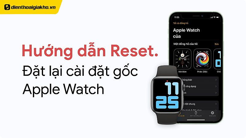 Cách đặt lại Apple Watch