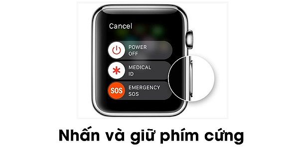 Cách đặt lại Apple Watch sử dụng phím cứng với các bước đơn giản.