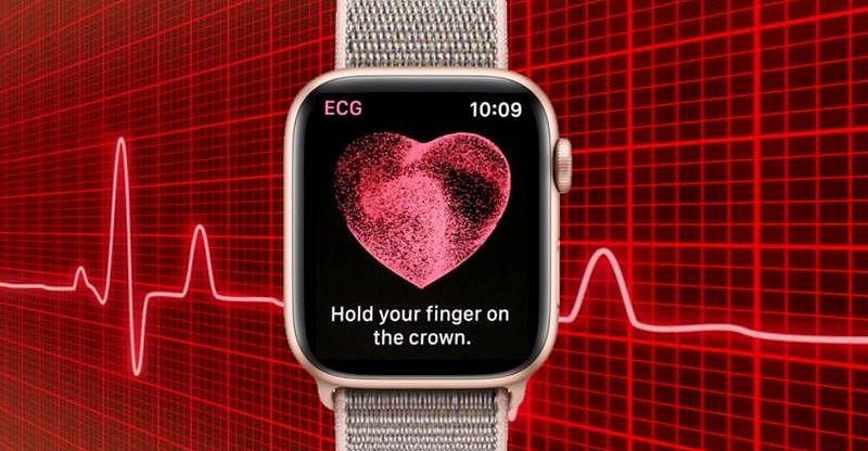 Chuẩn bị đo nhịp tim trên Apple Watch