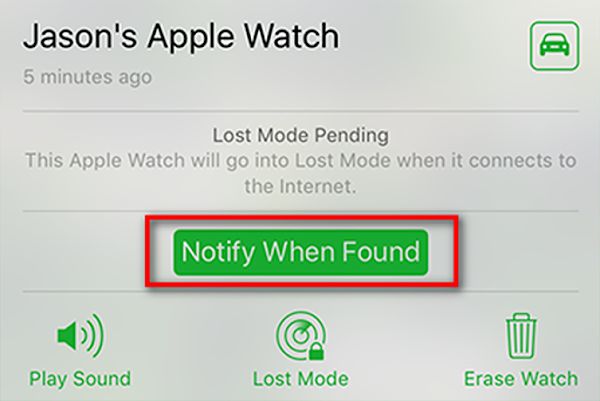 Hướng dẫn tìm Apple Watch bị mất bằng Lost Mode