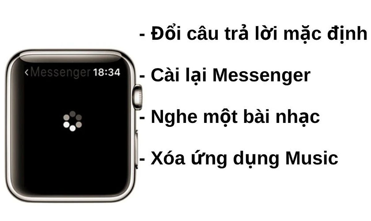 Kiểm tra dung lượng lưu trữ trên Apple Watch