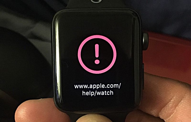 Lý do iWatch bị lỗi dấu chấm than sau khi cập nhật