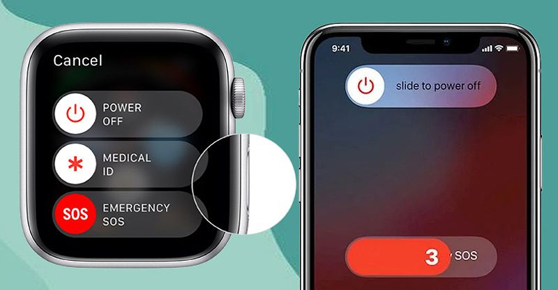 Thử ngay cách khởi động lại Apple Watch và iPhone